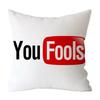 Modern Decorative Pillow Case Youtube Throw Pillow Case Red Square Pillow Case Home Decoration Velvet Movie Unique  .