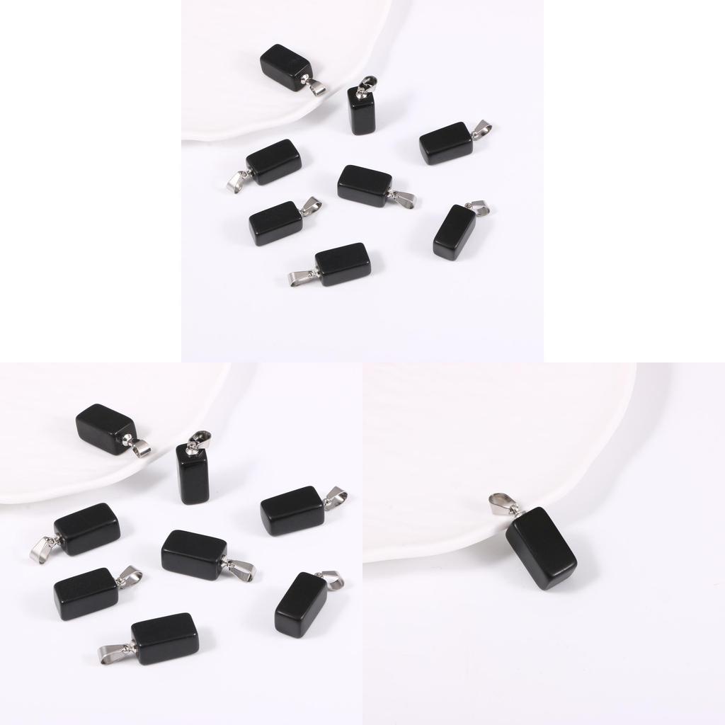 Natural Stone Crystal Pendant With Leather Cord For Jewelry And Fashion Accessories