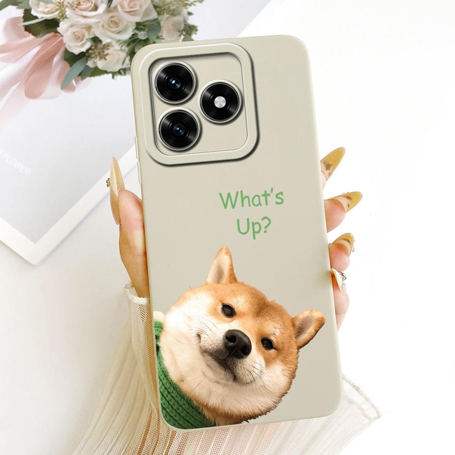 For Honor X5C Plus Case NLA-LX1 Cute Panda Dog Funny Cartoon Cover Soft TPU Phone Case For Honor X5C HonorX5C Plus Fundas Bumper