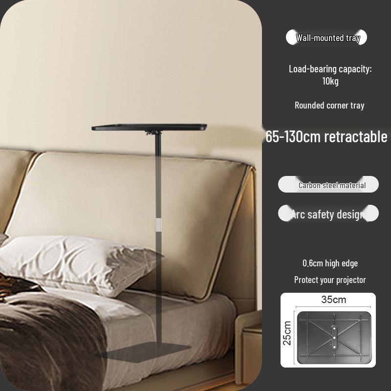 Universal No-Drill Projector Stand: Floor, Desktop, Sofa, or Wall-Mounted, Compatible with XGIMI, Dangbei, JMGO.