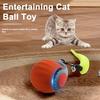 Interactive Cat Toy Ball Self-Rolling Cat Ball with Adjustable Speed Modes Electric Touch Motion Activated Rolling Ball for Pets Indoor