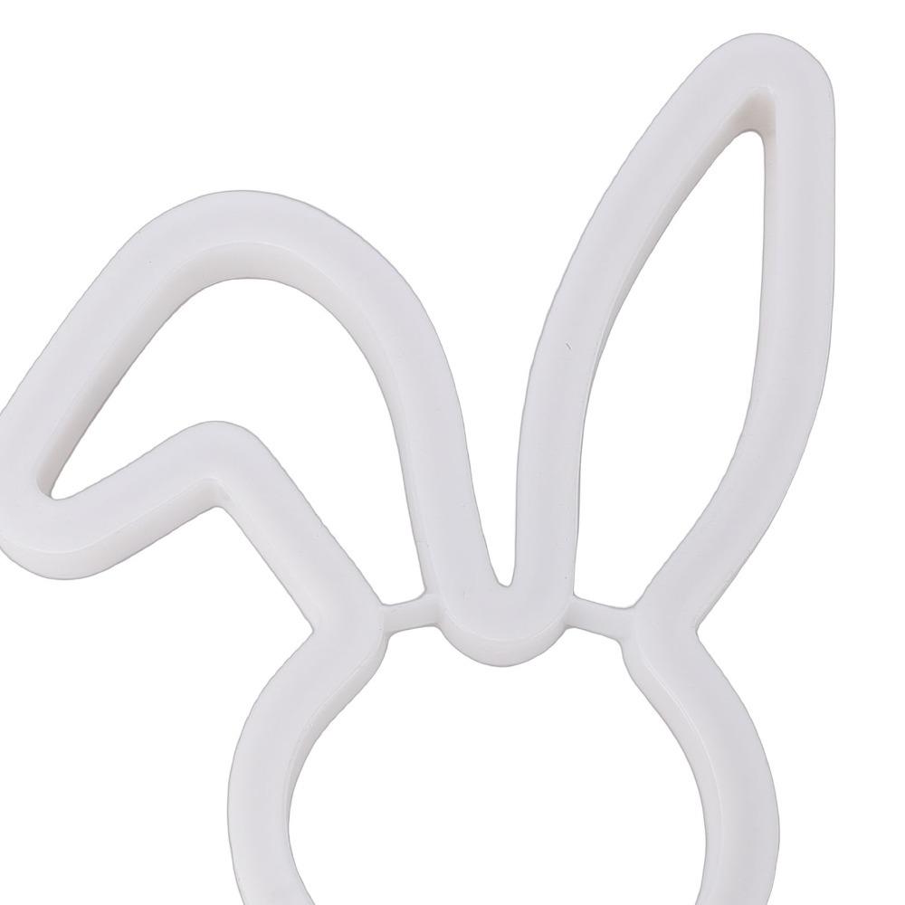 Bicolor Bunny Neon Sign USB Battery Powered Easter Bunny Sign Bunny Neon Light  Wedding Party