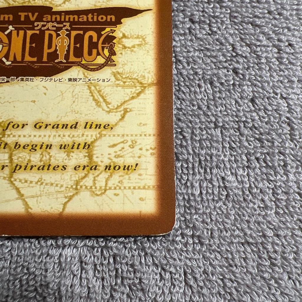 Использованная карта ONE PIECE Carddass Hyper Battle Card Jump Festa 2000 S-JF01.1 2 шт.