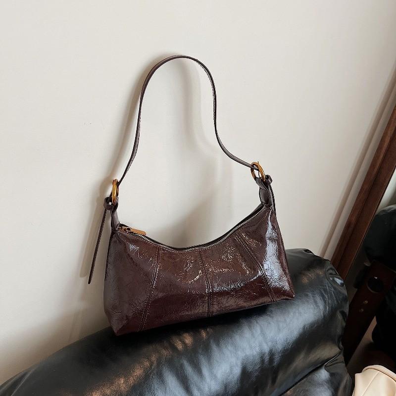 IELGY Ladies One-Shoulder Underarm Bag Retro Merad Color Cross-Body Fashion Bag