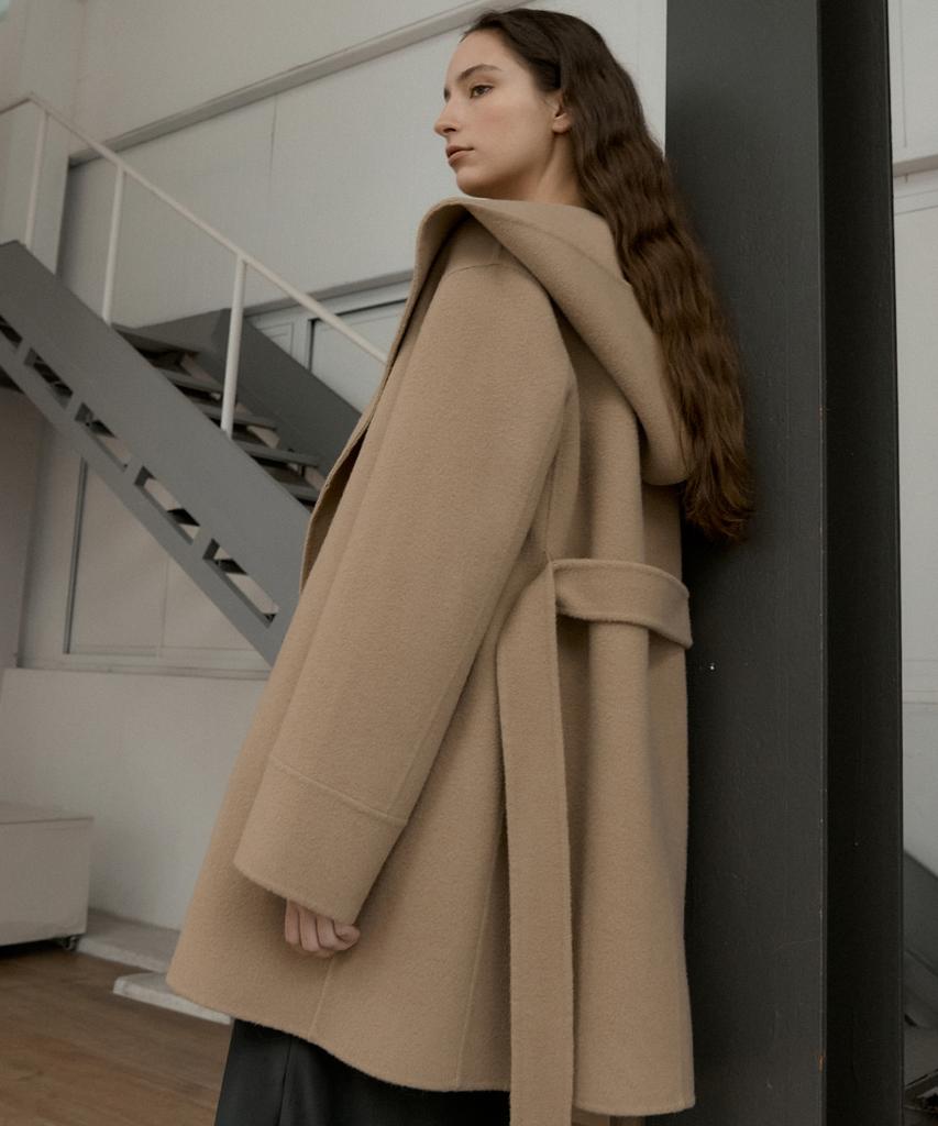 Octette Hand Made Hood Coat_3Color