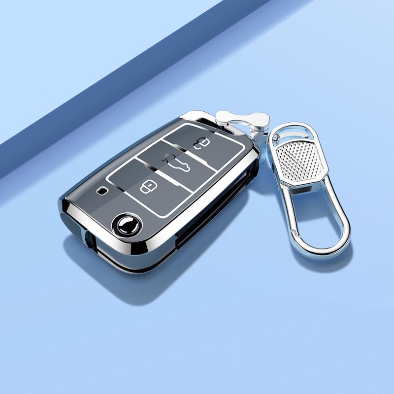 Чехол для ключа Volkswagen для Bora, Sagitar, Lavida, Jetta, Passat, Polo, Tiguan и Golf.