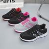 Women's Mesh Lace-Up Low-Top Casual Sneakers for Middle-Aged and Elderly
