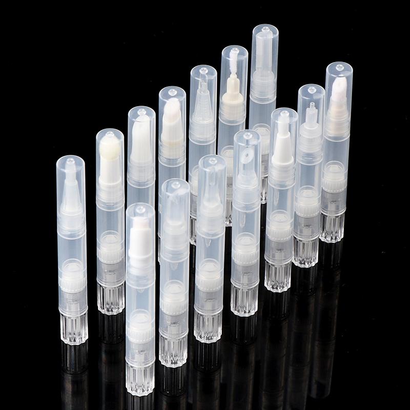 Пустая ручка для масла для ногтей с многоразовыми бутылками для жидкого тонального крема 1,5 мл