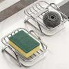 Multifunctional Stainless Steel Soap Rack Self Draining Bathroom Storage Rack  Bathroom Use
