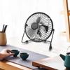 Newest 4 Inch Mini USB Desk Fan Small Quiet Personal Cooler USB Powered Portable Table Fan 360 Degree Rotatable