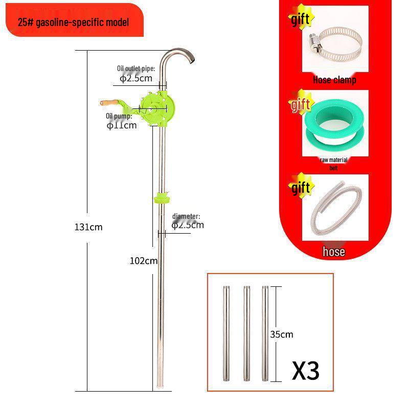 Сифон Большой Масло Ручной Двигатель и Барабан Смазочный Ручной Насос Экстрактор