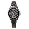 Technos Women's Date Ceramic Watch T9924TB, Black