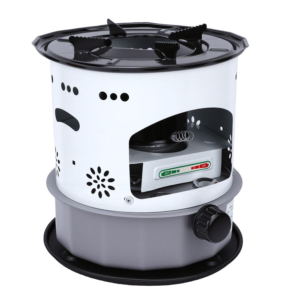 Indoor Outdoor Kerosene Heater 5.2L Aluminum Alloy Portable Space Heater Kerosene Cook Stove for Camping Tent Ice