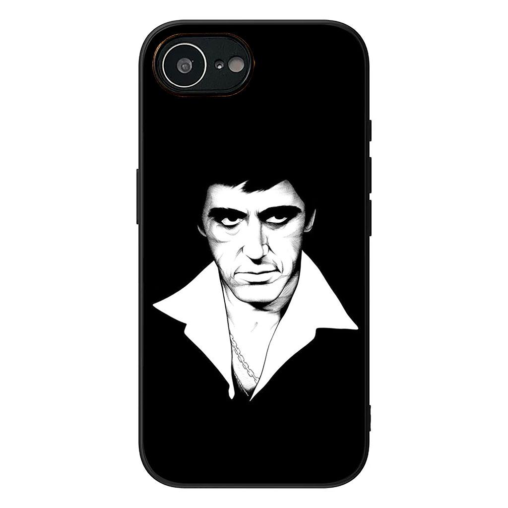 Scarfaces Al Tonys Pacinos Montana для Motorola Moto Edge 50 One 30 Fusion 40 neo Ultra Pro 20 Lite G50 G85 G84 E15 E14 Чехол