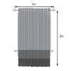 1PC Blackout Curtains Grommets Princess Star Hollowed Window Curtains for Girls Kids Room Living Room, Bedroom