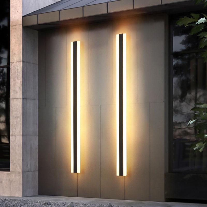 Minimalist Outdoor IP65 Waterproof Wall Light for Garden and Villa