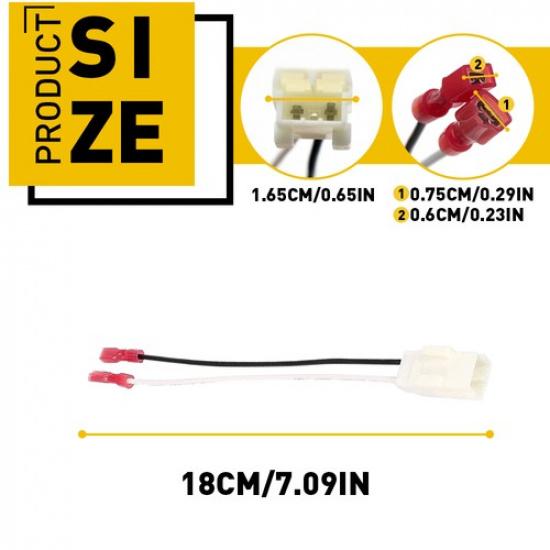 4 шт. Автомобильный 72-6514 Разъем-адаптер жгута проводов дверного динамика для Dodge Journey Jeep