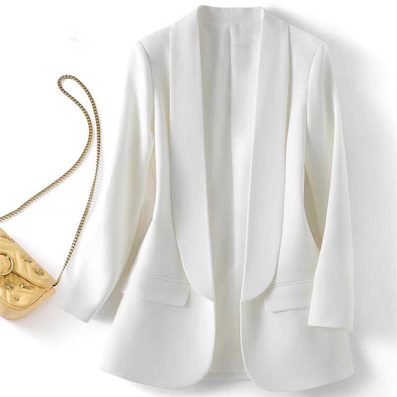 Женский блейзер в корейском стиле 2024: Модный британский повседневный костюмный набор для весны