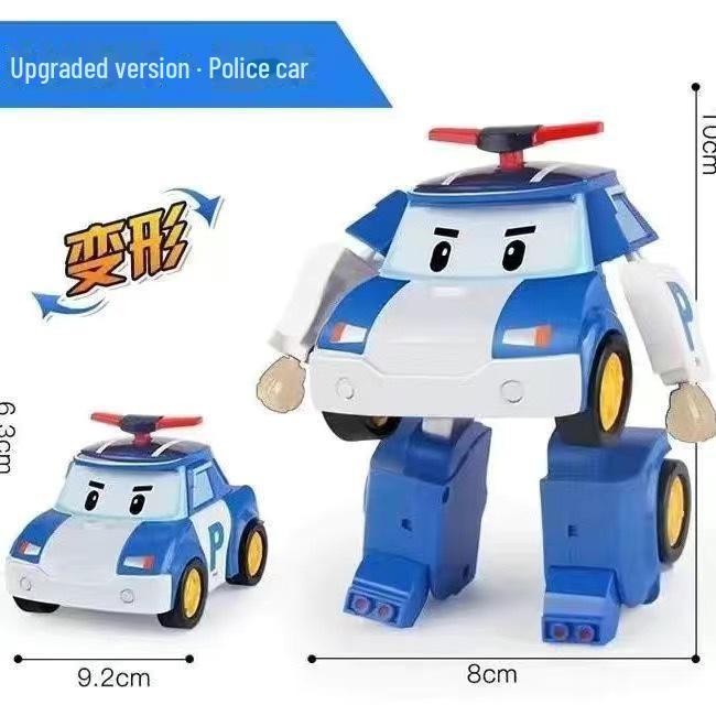 Выбор учителя: Игрушка-трансформер для детей «Полицейская машина Шерифа Перли в робота»