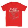 Men's Women Printed T-Shirts Black Cool Sabbaths Novelty Cotton Tee Shirt Short Sleeve Male T Shirts Round Collar Tops Gift Idea