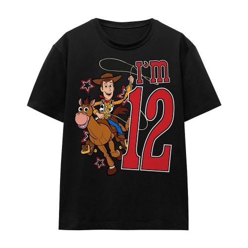 Toy Story Unisex Adult I´m 12 Woody Birthday T-Shirt