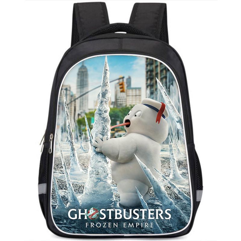 Durable Oxford Cloth Ghostbusters Frozen Empire School Backpack For Students