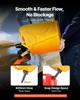 Metal Fuel Container, 20 L, Fuel Jerry Can with Spout and Comfort Handle, 6 L/min Max Flow Rate, Leakproof & Corrosion-resistant Metal Gas Tank Most