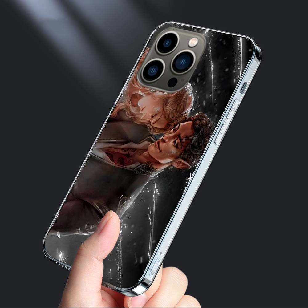 Чехол для телефона Acotar A Court of Mist and Fury Для Iphone 16E 15 Pro 14 Plus 17E 16 17 Pro Max Air 11 12 13 Mini Ударопрочный Capa