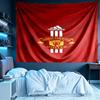 Manchester Football Print Tapestry, Lightweight Wall Hanging, for Bedroom, Dorm, Living Room, Home Art Decor - Birthday Christmas Gift for Friends