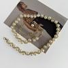 Стильная корейская женская жемчужная цепочка на талию Элегантный аксессуар для платья для модных нарядов