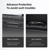 yngc9 For Alfa Romeo 4C 159 166 Spider Giulia Car Door Handle Gloves Handle Protection Cover Leather Handlebar Grip Cover Accessories