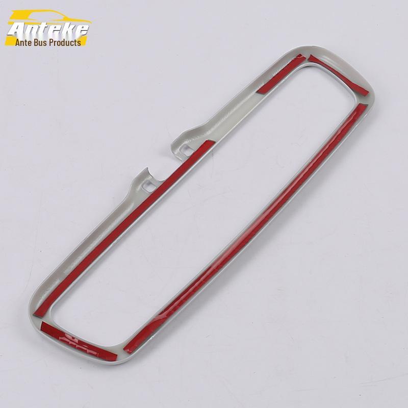 KX5 Rearview Mirror Decorative Frame: Electroplated Interior Mirror Sticker for 16 KX5