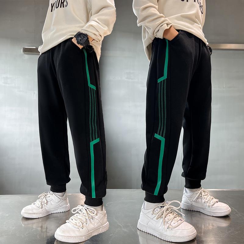 2025 Kids' Spring/Autumn Sports Sweatpants - Boys' and Girls' Casual Long Pants
