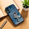 Чехол для телефона C-Conan G-Gray singer, Черный силиконовый, Мягкий, Для Samsung Galaxy A73,A72,A71,A70,A53,A52,A51