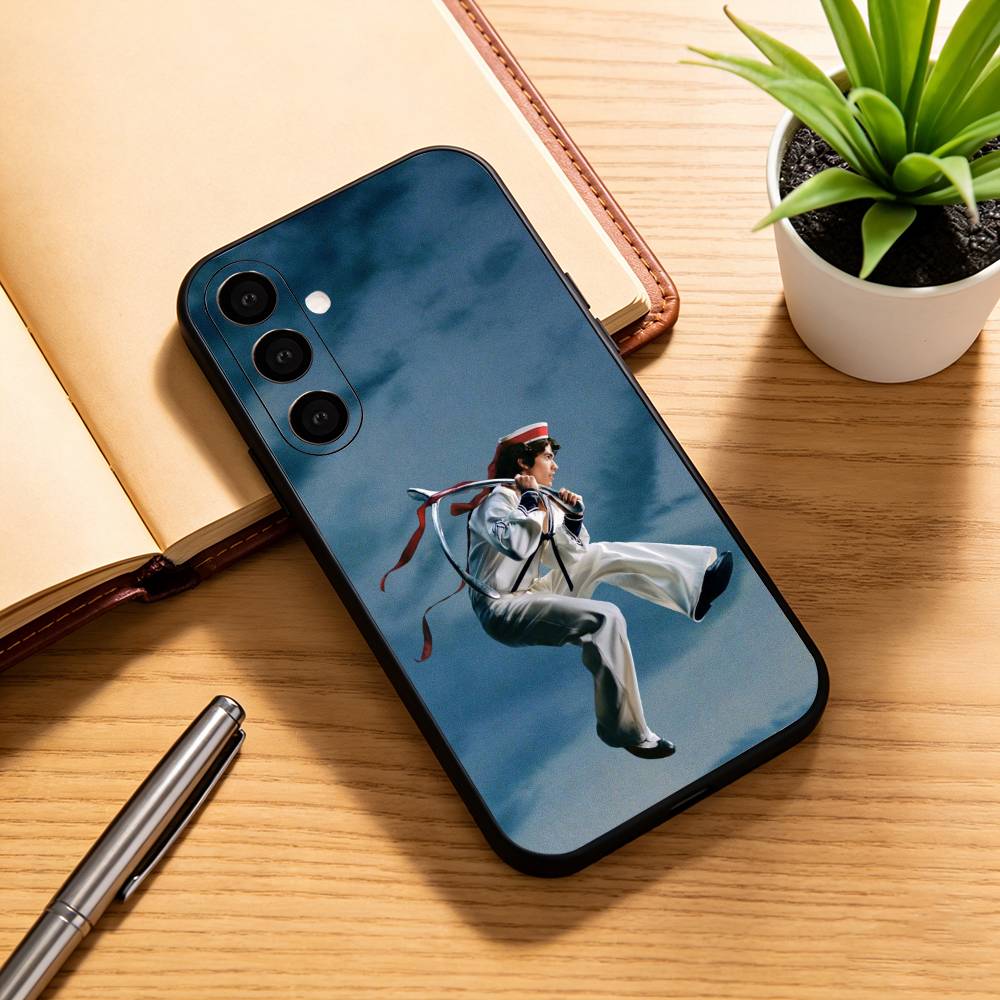 Чехол для телефона C-Conan G-Gray singer, Черный силиконовый, Мягкий, Для Samsung Galaxy A73,A72,A71,A70,A53,A52,A51