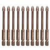 10 шт., набор поперечных сверл из сплава с четырьмя краями, мраморная керамическая плитка, настенные кирпичные отверстия, аксессуары для сверления