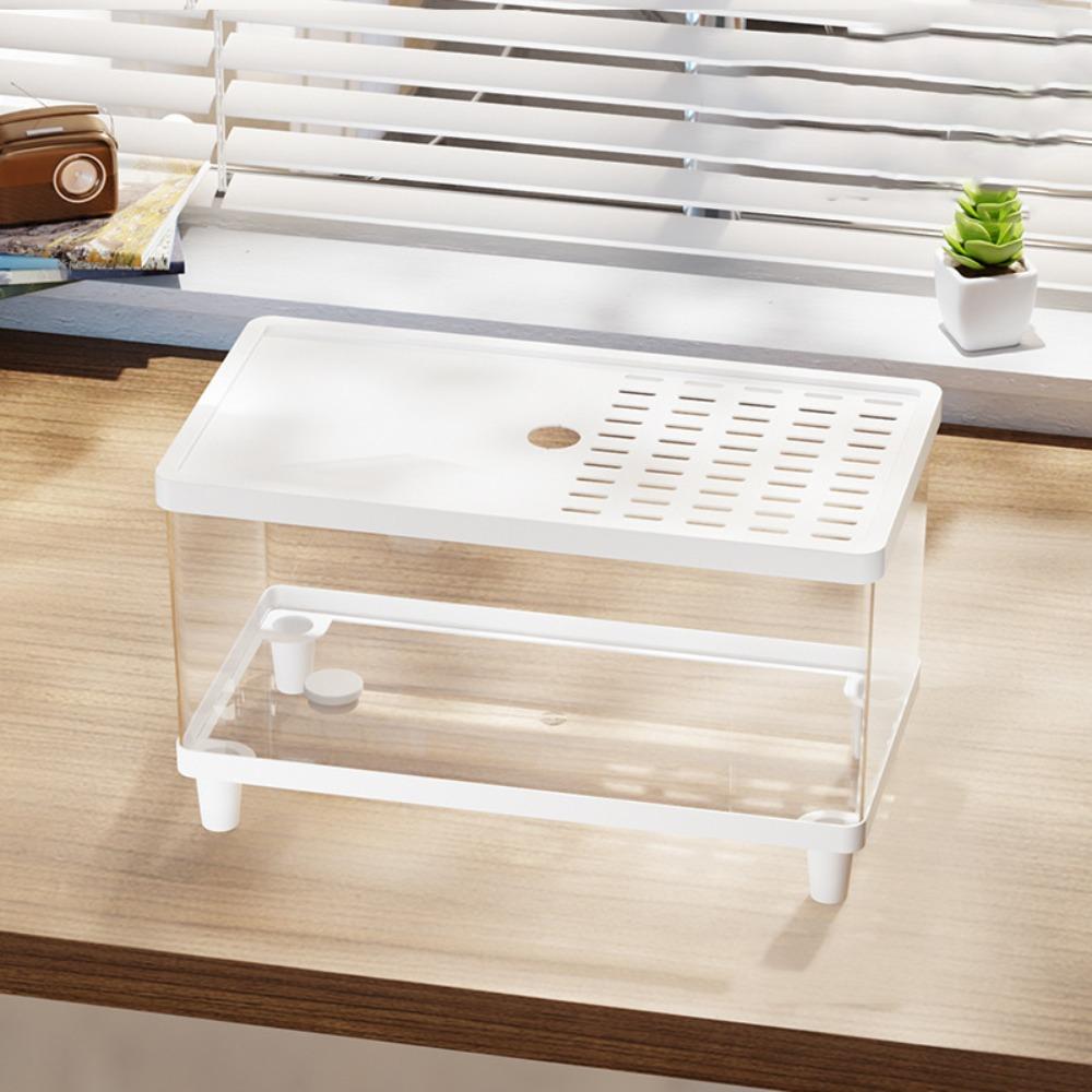 Transparent Reptile Terrarium Visual Reptile Habitat Insect Observation Box Amphibians