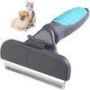 Dog Brush, Cat Brush, Short To Long Hair Suitablegentle Cat Brush Plucking (1 Piece, Lake Blue)