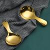 Tea Spoon Polished Surface Practical Reusable Practical Stainless Steel Coffee Scoop