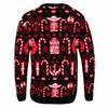 Star Wars: The Mandalorian Unisex Adult Candy Cane Knitted Jumper