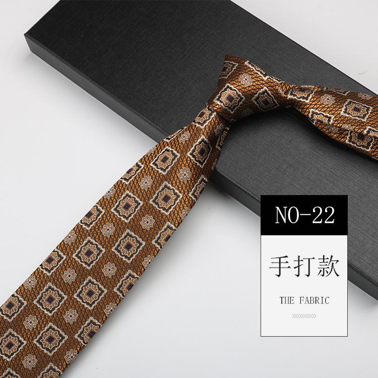 Деловой галстук мужской ручной работы, свадебный для жениха, для работы, банкетный, высококлассный узор, 8 см длиной