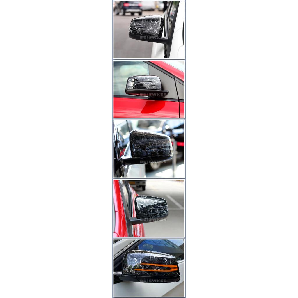 Для Mercedes Benz ABCES CLA GLA GLK Class W176 W246 W204 W212 W221 C177 X204 X156 Автомобильное зеркало заднего вида из углеродного волокна