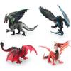 Western Mythical Dragon Eagle Wolf Pvc Action Figures Model Toy Gift Decoration