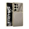 GKK AG Phantom Plating Frame Skin Feel Full Coverage Magnetic Phone Case