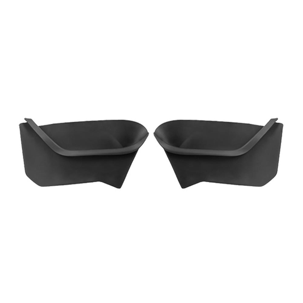 Car Door Side Storage Box Fit For Tesla Model Y Juniper 2025 Full-Cover Front/Rear Door Tray Organizer TPE Waterproof Pocket Box