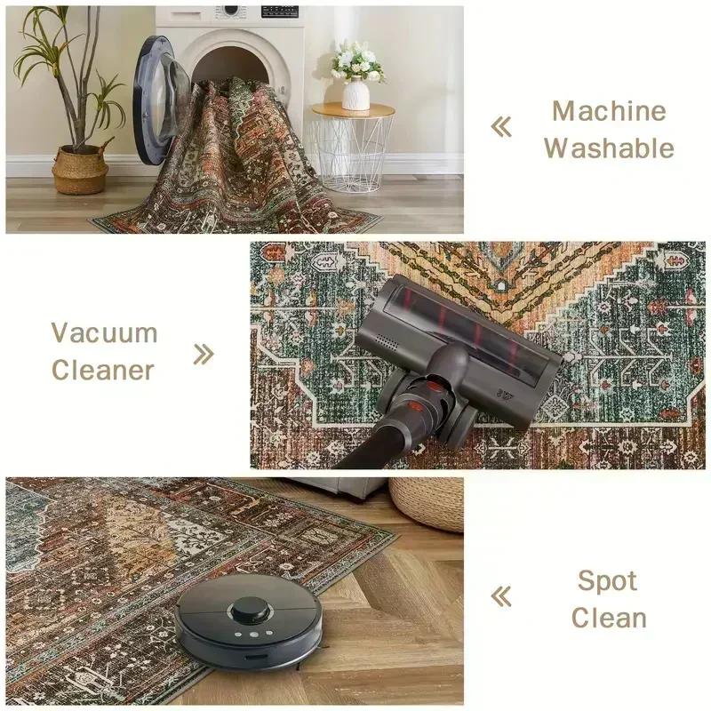 Эстетичный ковер «Небесный единорог» Эстетика фольклора Декор комнаты В стиле Морриса Коттеджкор Уютный ковер с единорогом Мистическая спальня