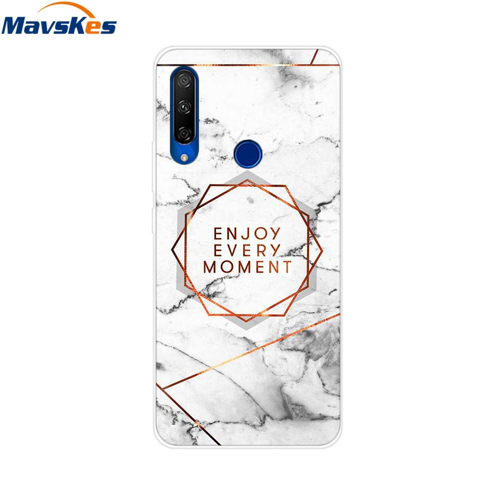 Крашеный чехол для Alcatel 1S 2020 5028Y 5028D Чехол Мягкий силиконовый чехол TPU Funda для Alcatel 1S 2020 Чехол Обложка Etui Бампер Coque
