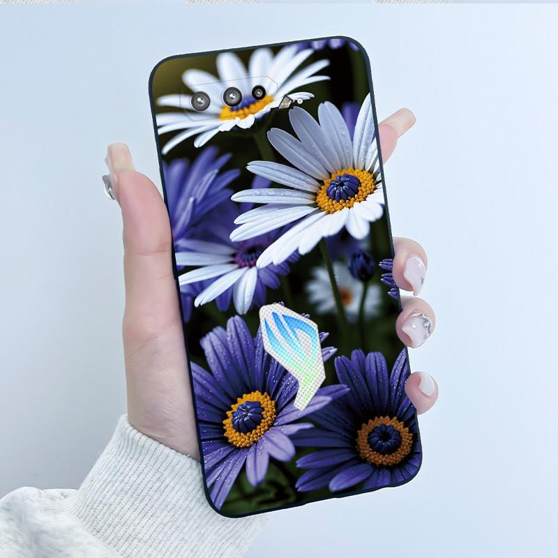 Чехол для Asus Rog Phone 5 Rog 5s ZS673KS ZS676KS Чехол Роскошный Дракон Милый Крутой Для Мальчиков Девочек Мягкий Черный Матовый Силиконовый Задний Чехол
