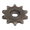10 Teeth Bike Motor Sprocket Carbon Steel Replacement 10T Bike Chain Sprocket for Gear Motor 5mm