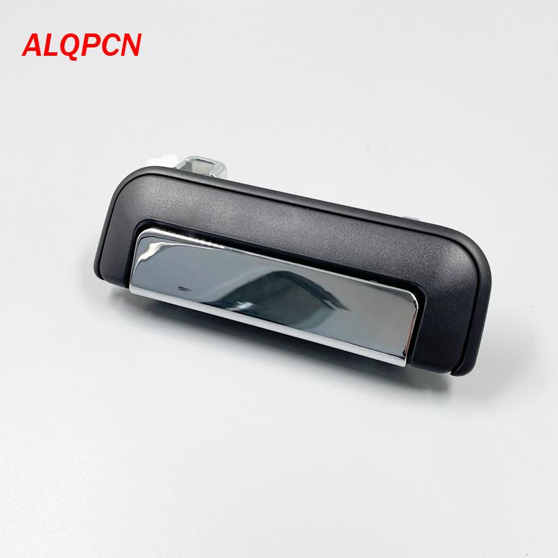 Хромированная ручка с черной отделкой, внешняя ручка двери, подходит для пикапа Mitsubishi L200, фургона L300 1999-2004